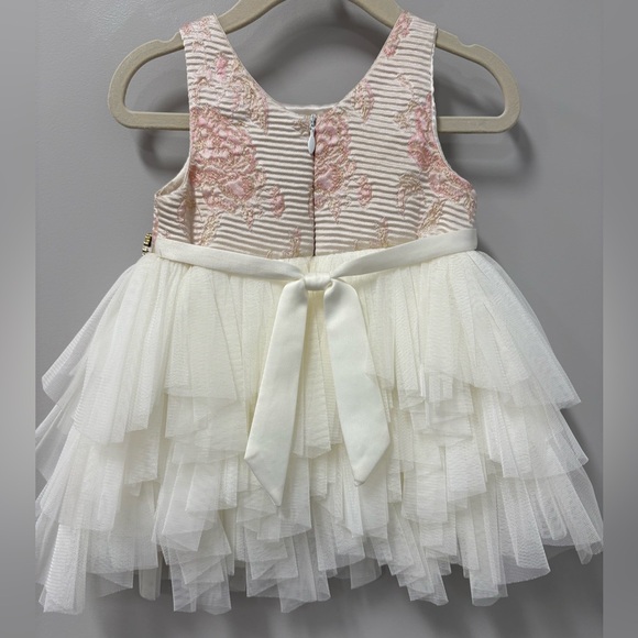 SOLD ❤️ American Princess | Tule Embroidered Occasion Dress - Picture 4 of 5